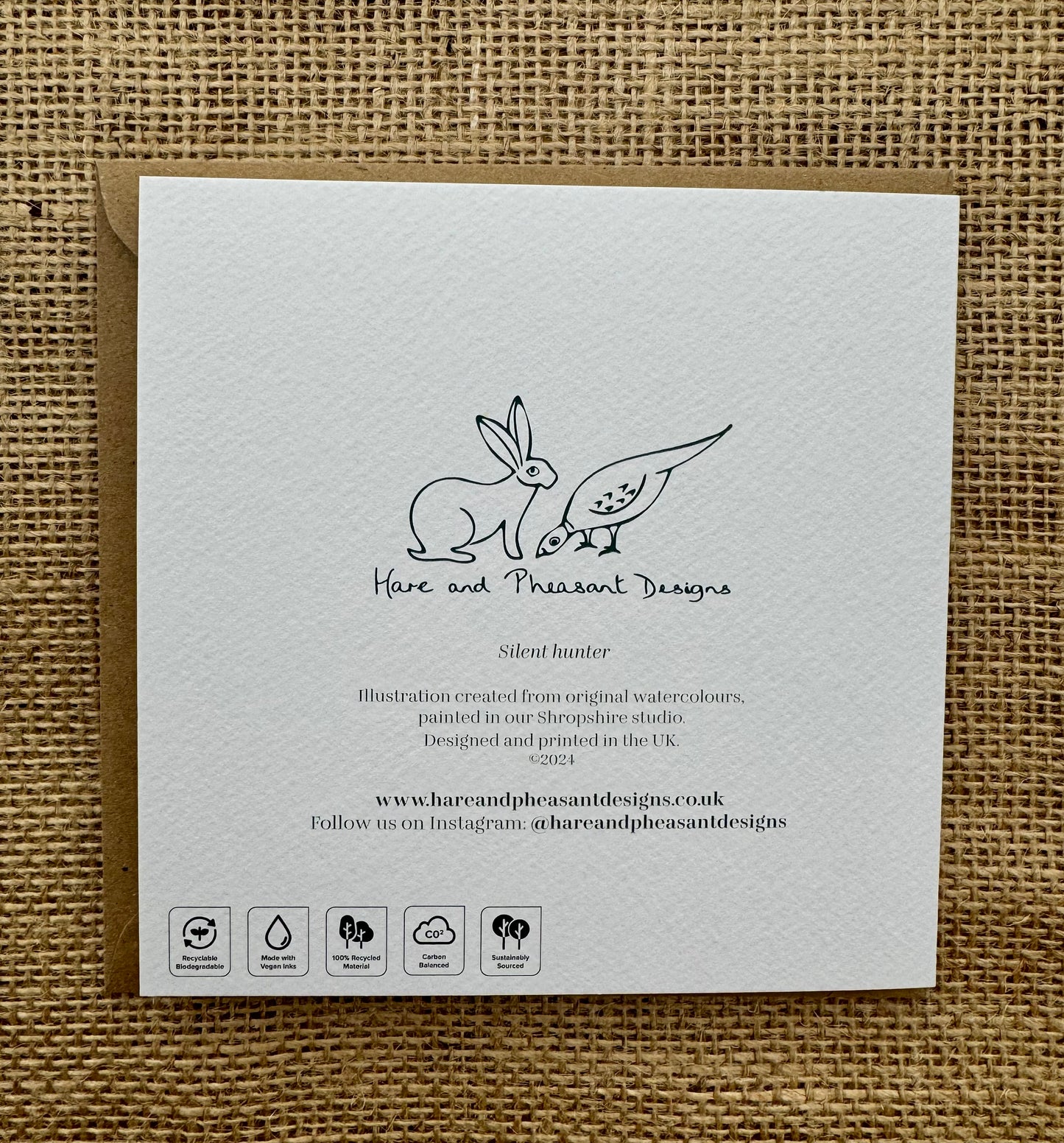 Barn Owl Greeting Card, Barn Owl Christmas Card, Blank Inside