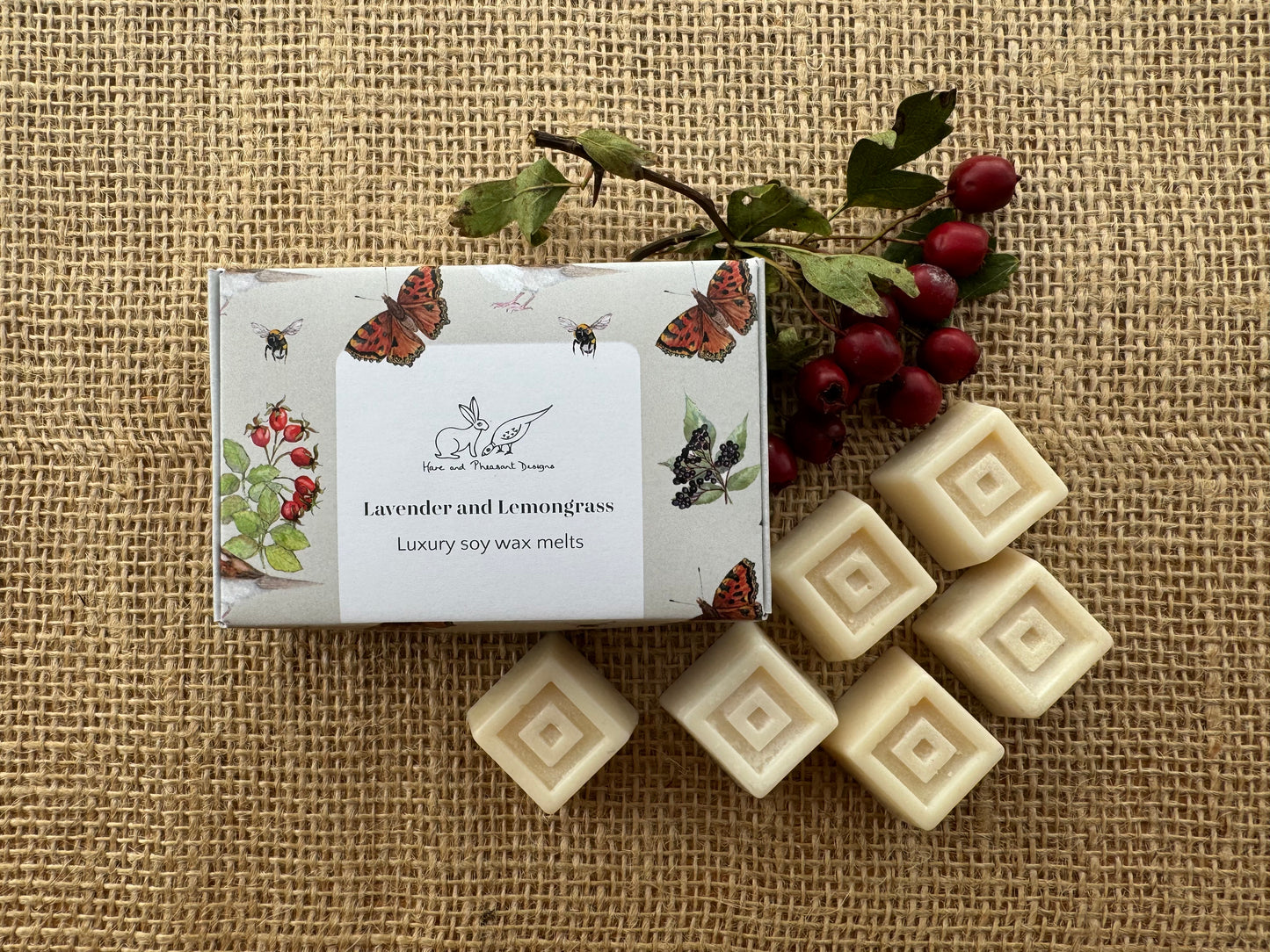Luxury Lavender and Lemongrass Soy Wax Melts