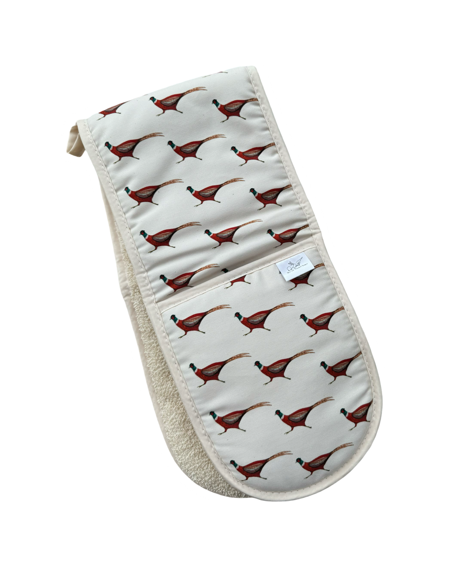 Running Pheasant Double Oven Glove